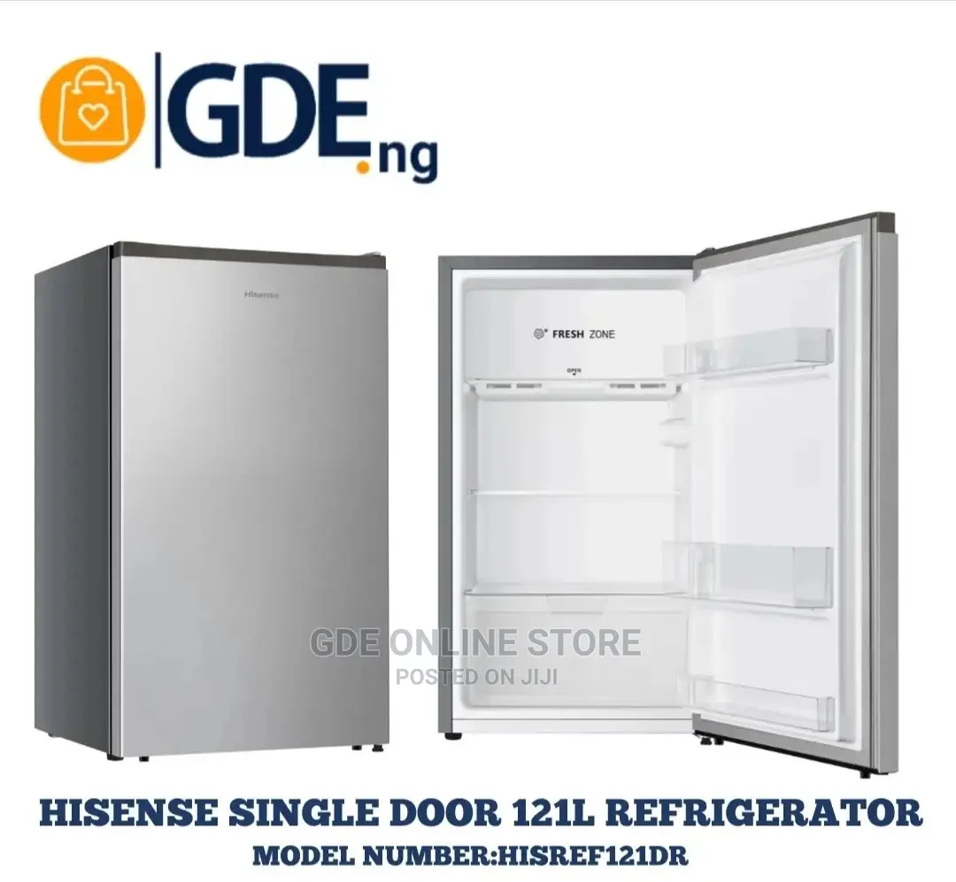 Hisense Single Door Refrigerator 121L Hisref121dr