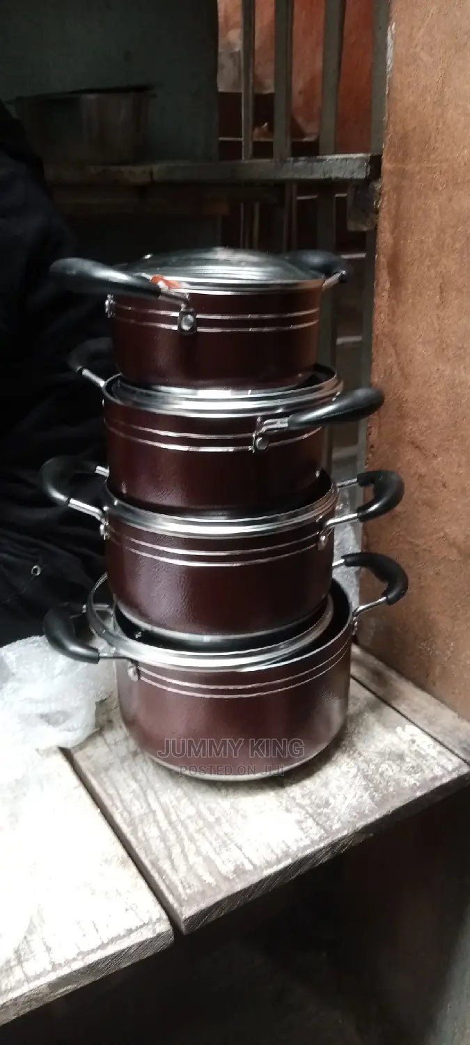 4pcs Non Stick Pot Cookware Set