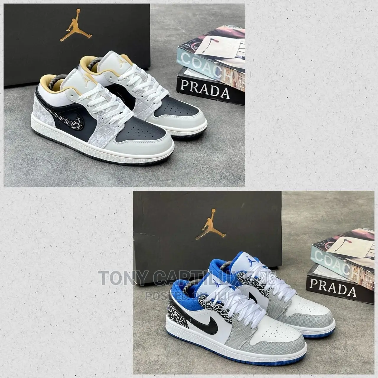 *Jordan 1 Low SE "Iridescent Beaded Swoosh