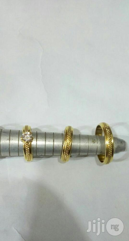 Original Quality Romanian Gold Engagement and Wedding Rings