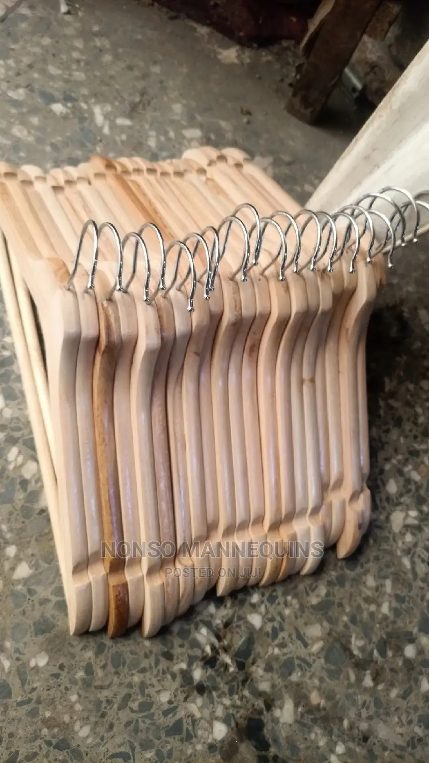 Pure Wooden Clothes Hangers
