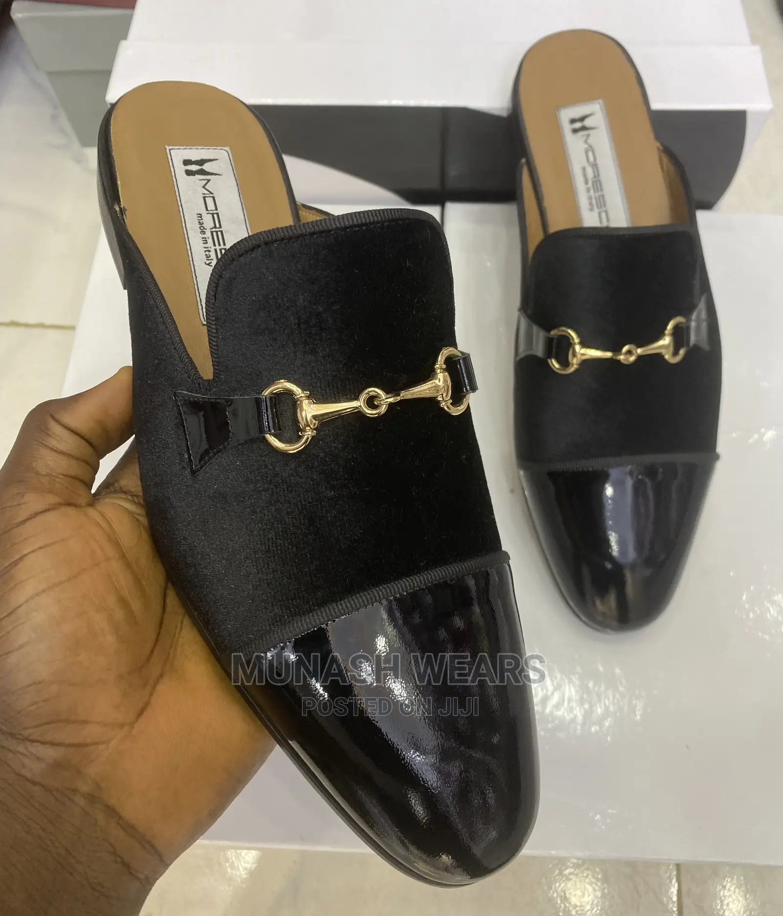 Italian Moresh Half Shoe