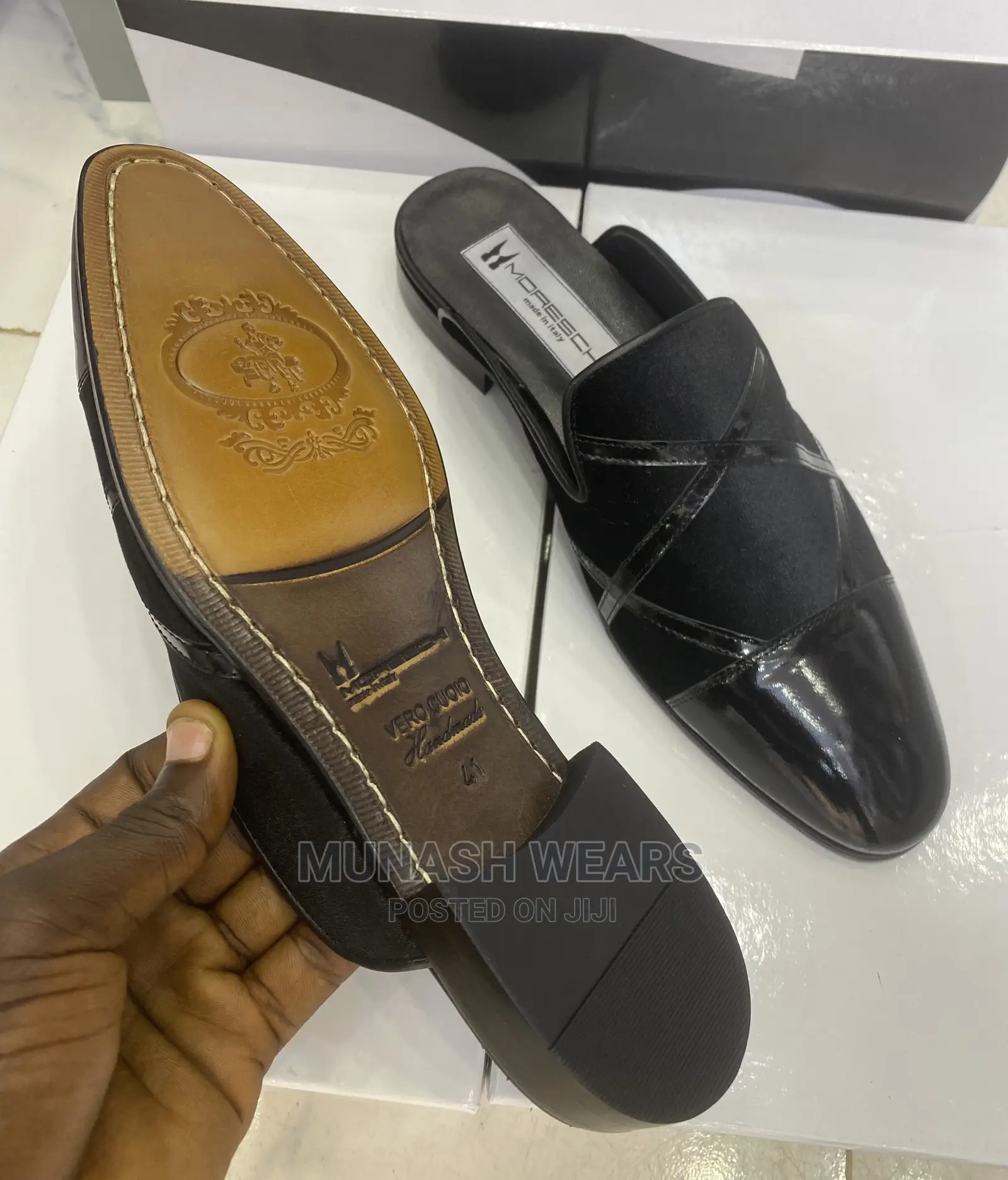 Italian Moresh Half Shoe