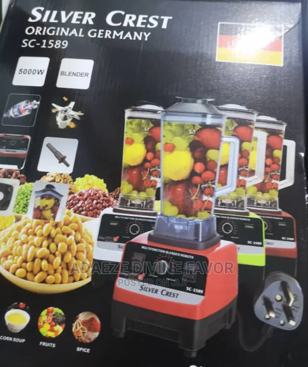 Silver Crest Original Germany SC-1589 5000W Blender