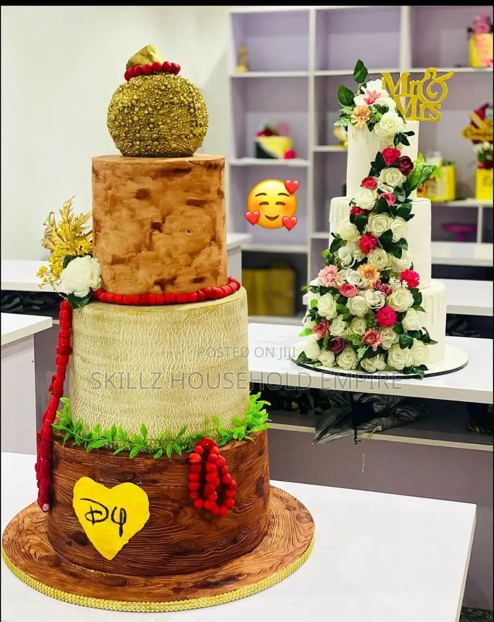 Wedding and Engagement Cake