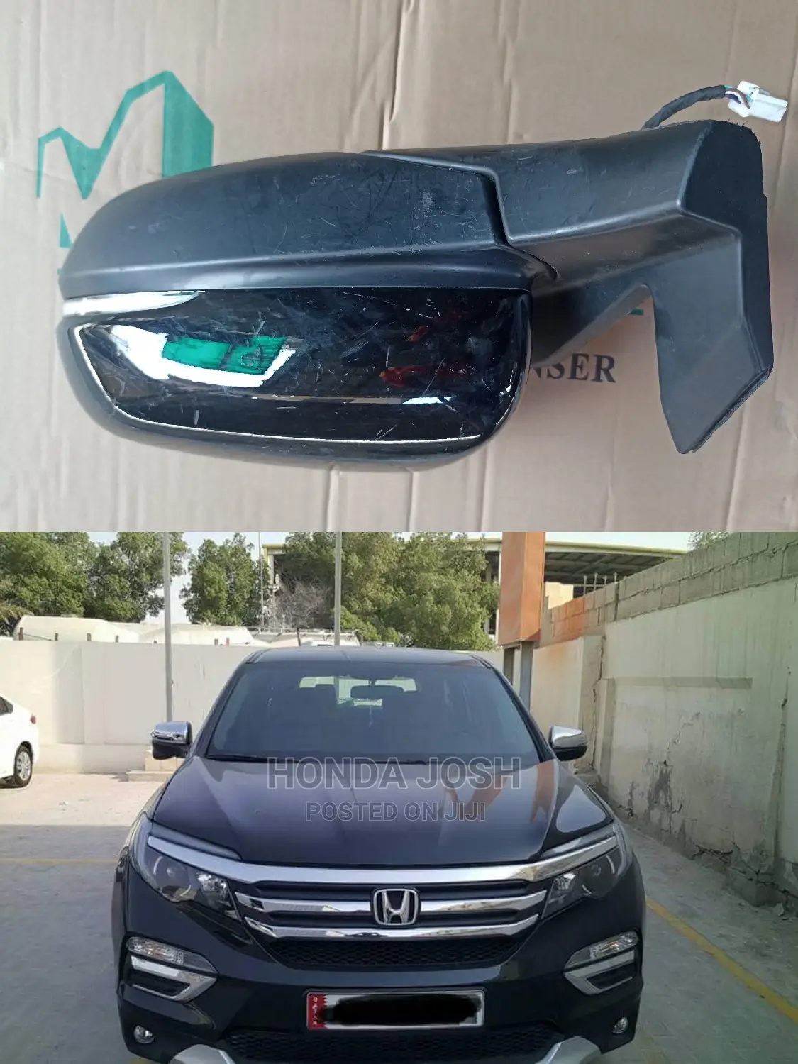 Side Mirror 2016-2020 Honda Pilot Left Side (With Lights)