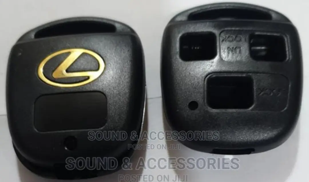 Lexus 3 Buttons Replacement Keyshell Fob Case (No Blade)