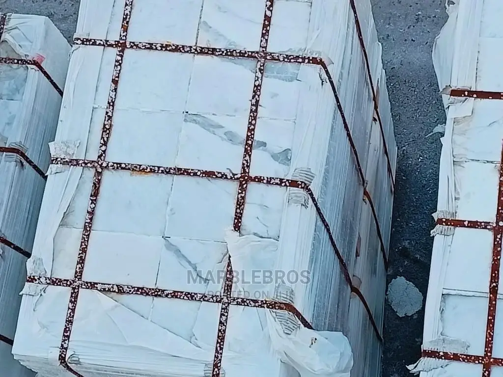 Italian White Marble 30x60, 60x60, 90x90, 120x120.