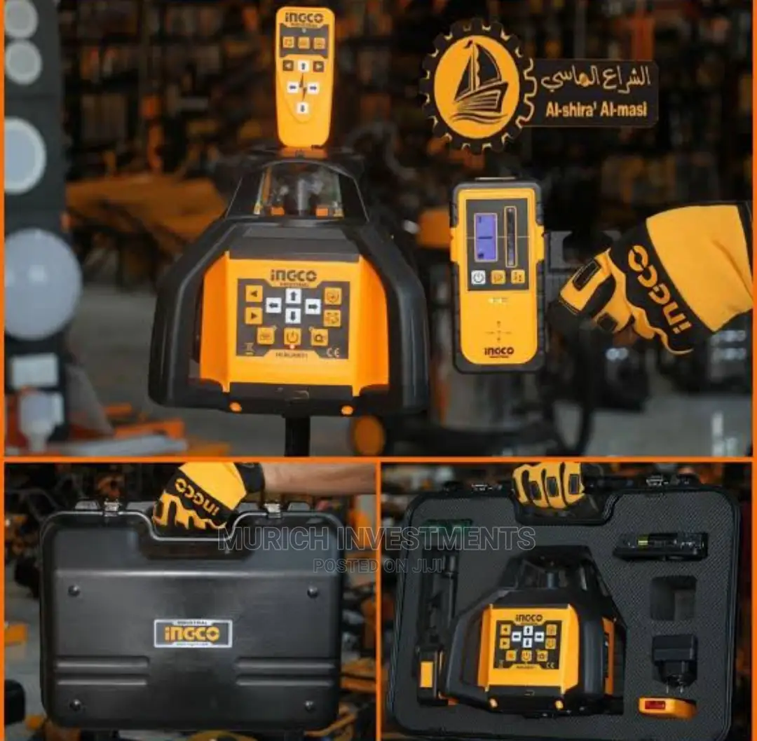Laser Level Remote Control Rotary Self-Levelling Ingco