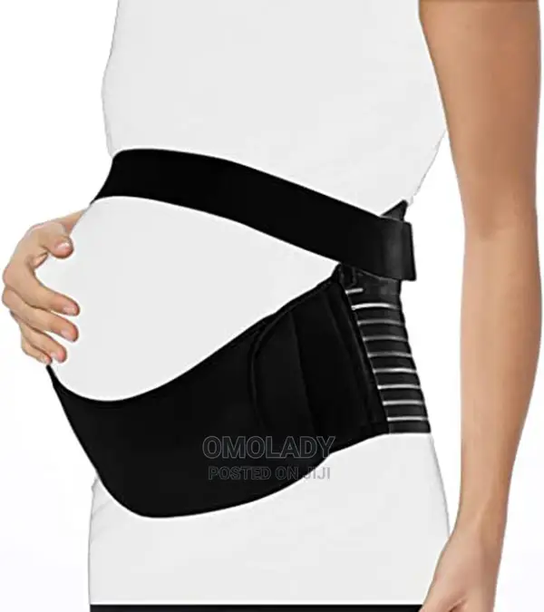 Maternity Pregnancy Support Belt - Black