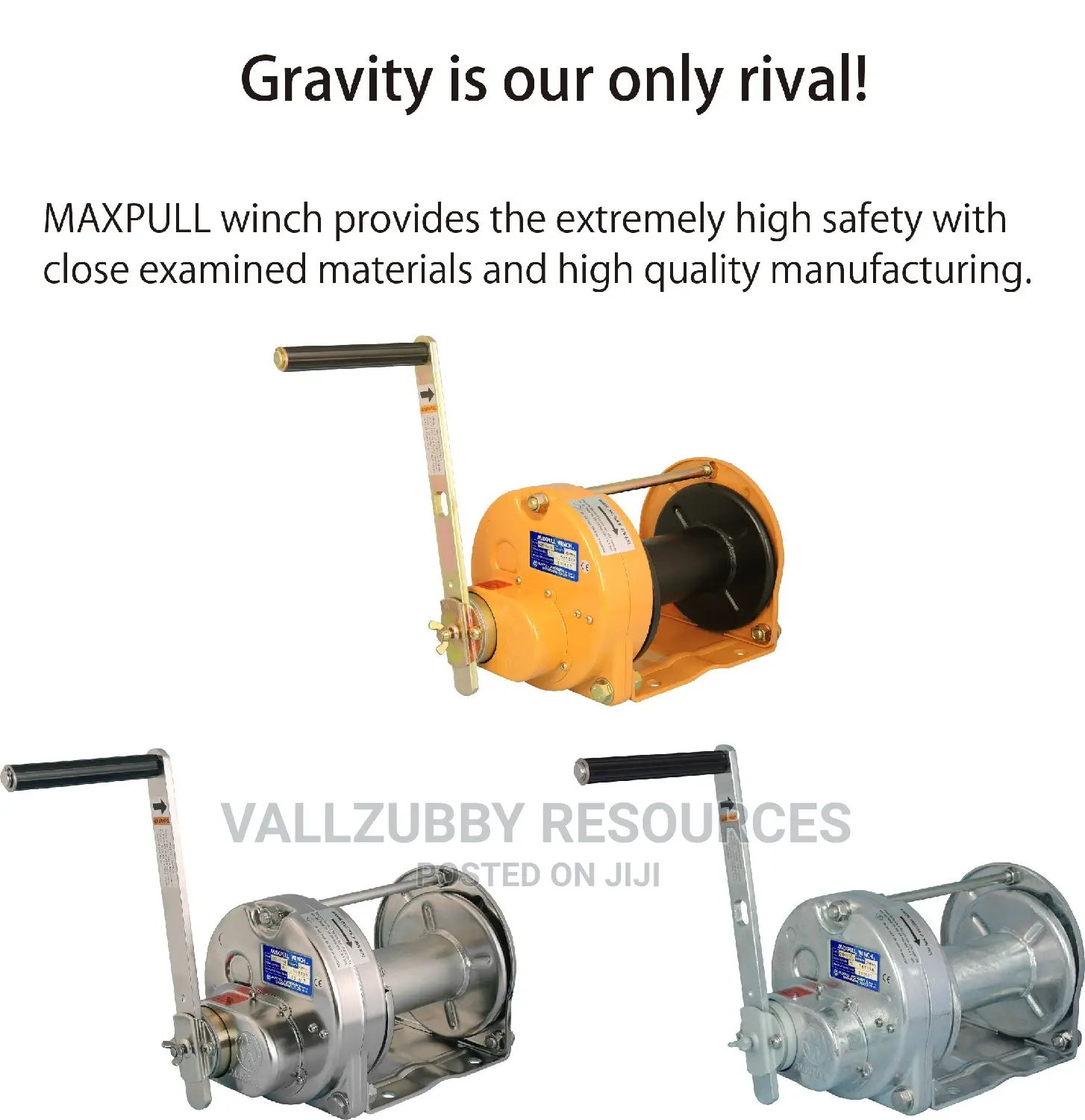 Hand Manual Winch