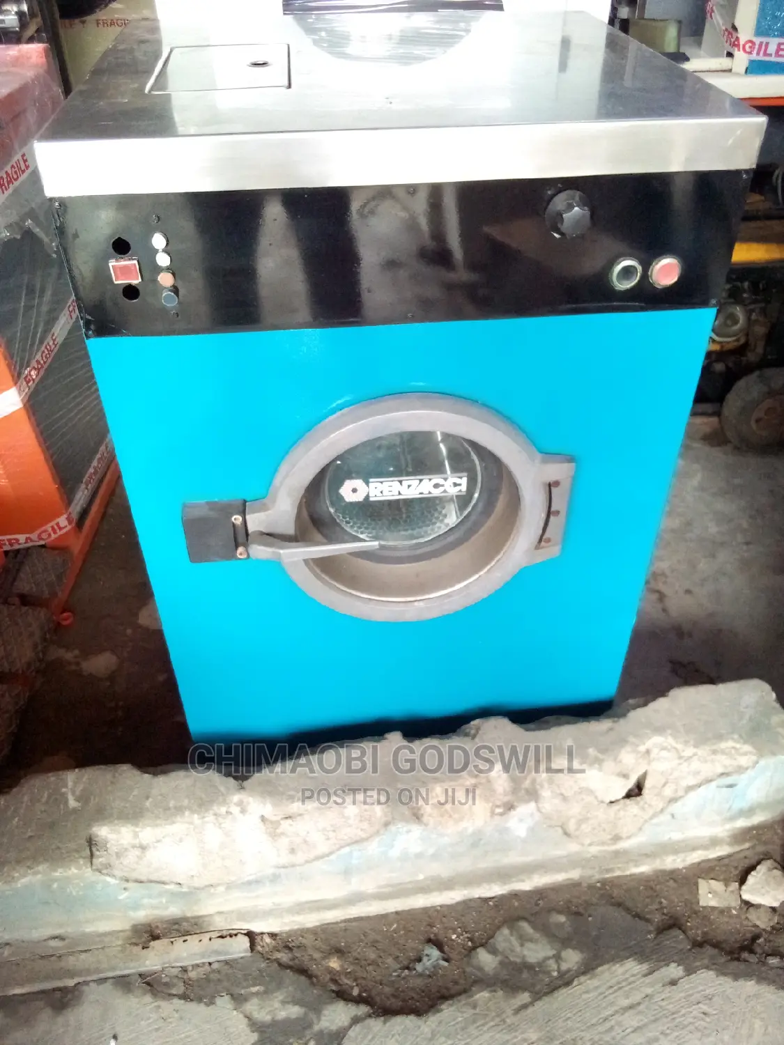 Industrial Washing Machine and Spinning