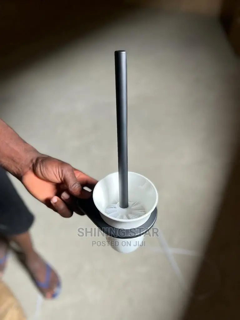 Complete Black Toilet Acessories