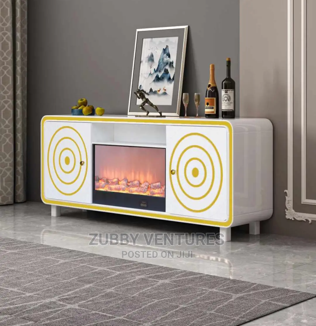 Brand New Quality New Model Design Fire Plate TV Stand