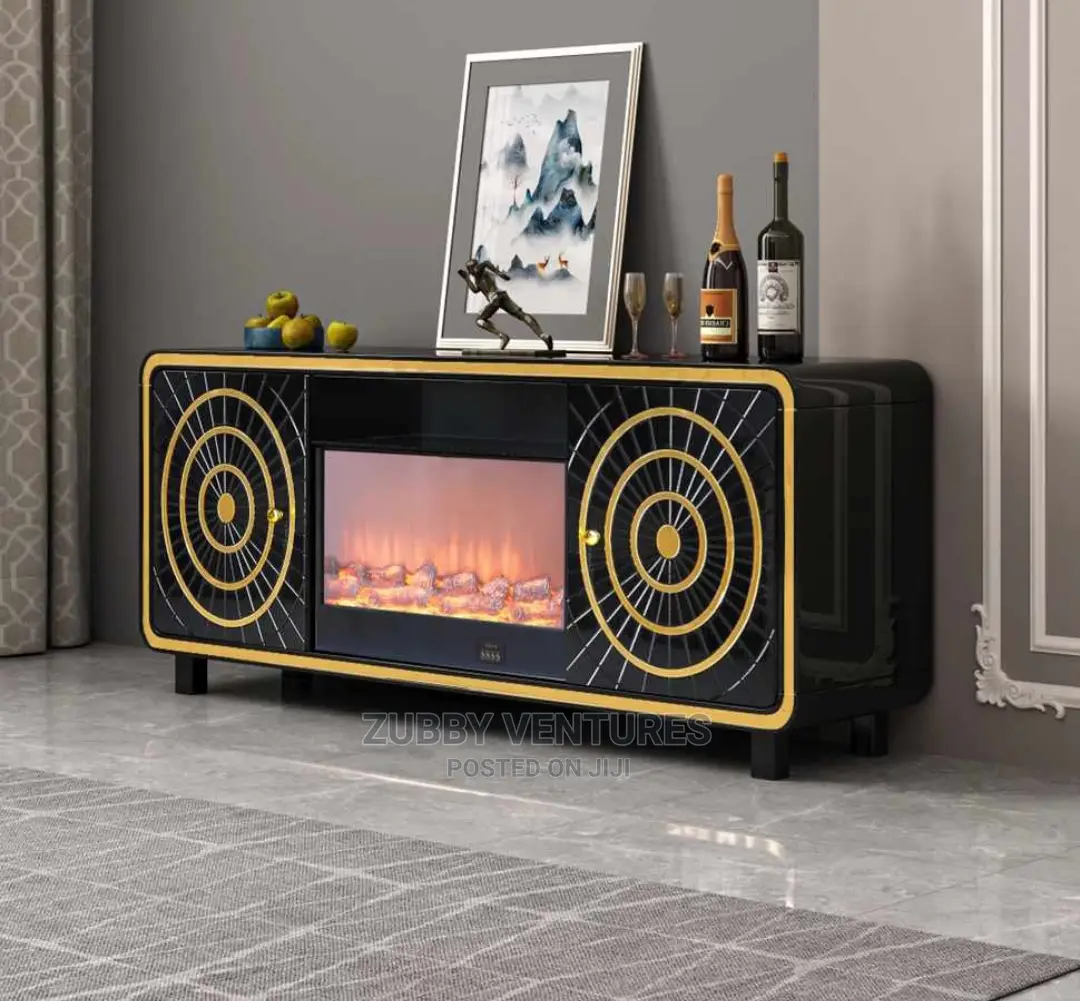 Brand New Quality New Model Design Fire Plate TV Stand