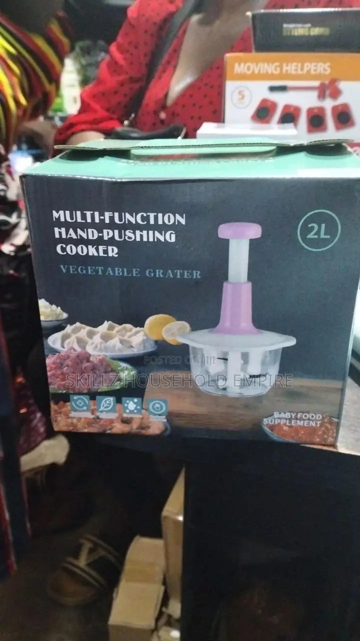 Hand Pat Press Manual Food Chopper