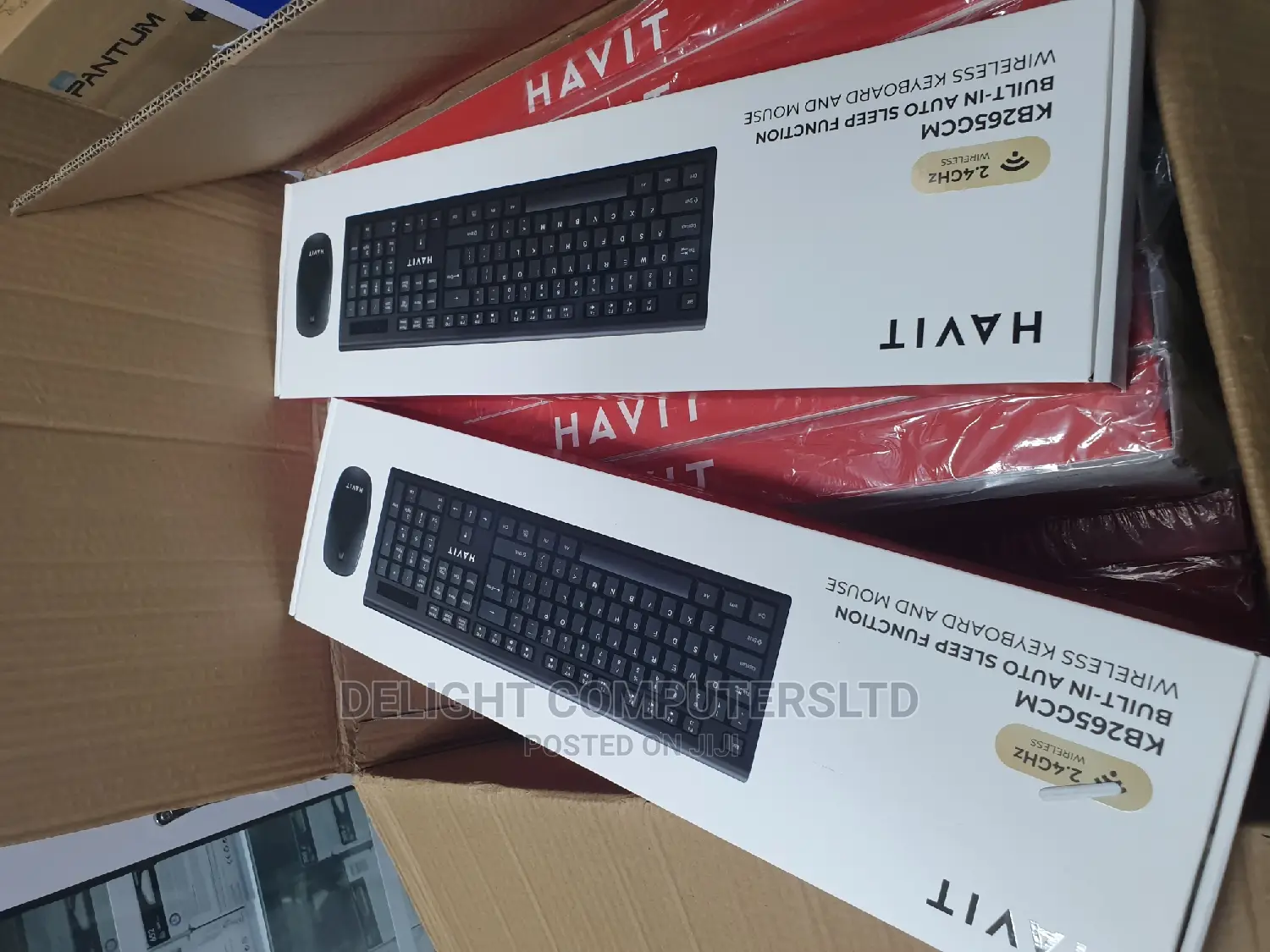 Havit HV-KB265GCM 2.4ghz Wireless Keyboard and Mouse Combo