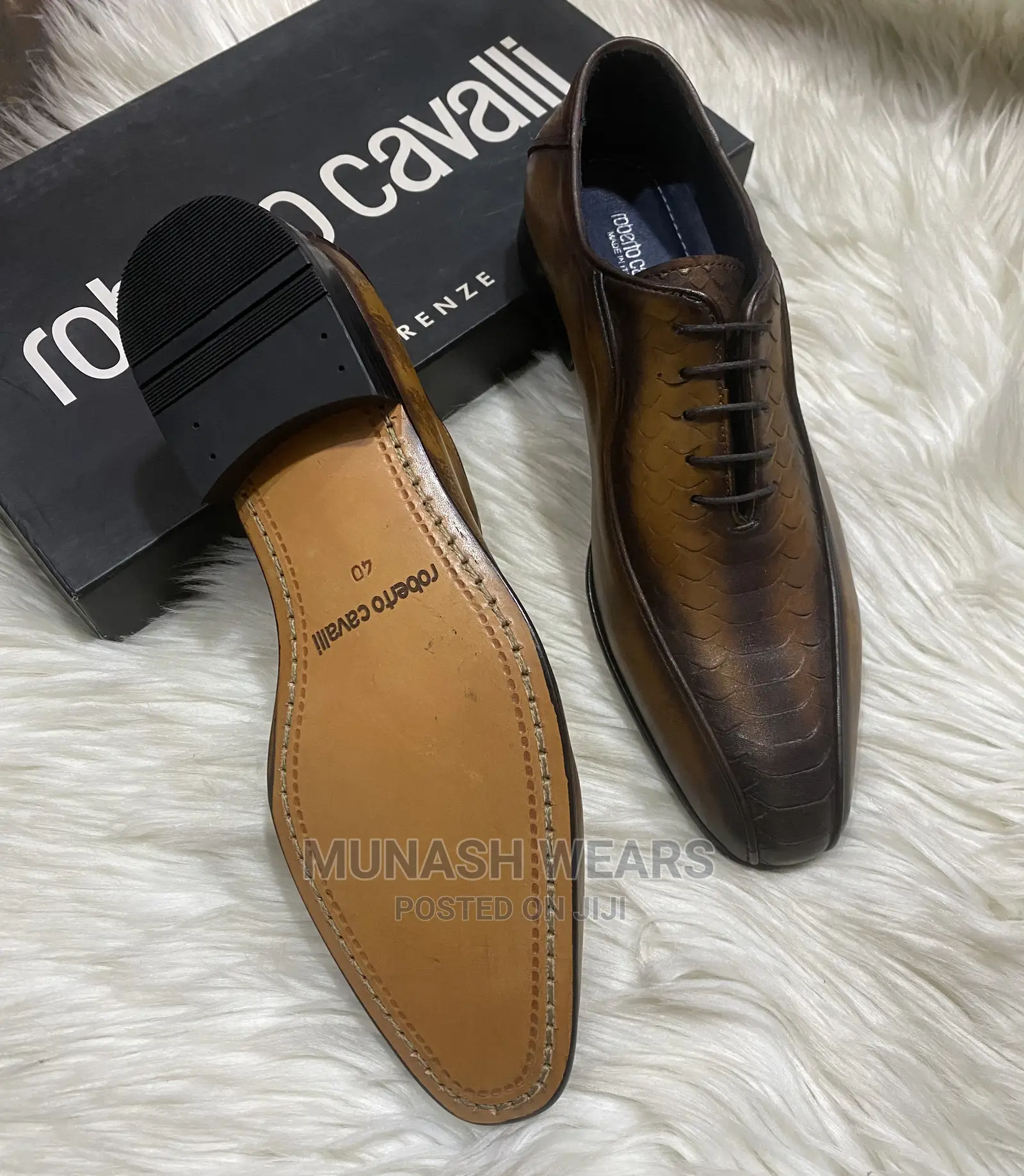 Italian Roberto Cavali Shoe