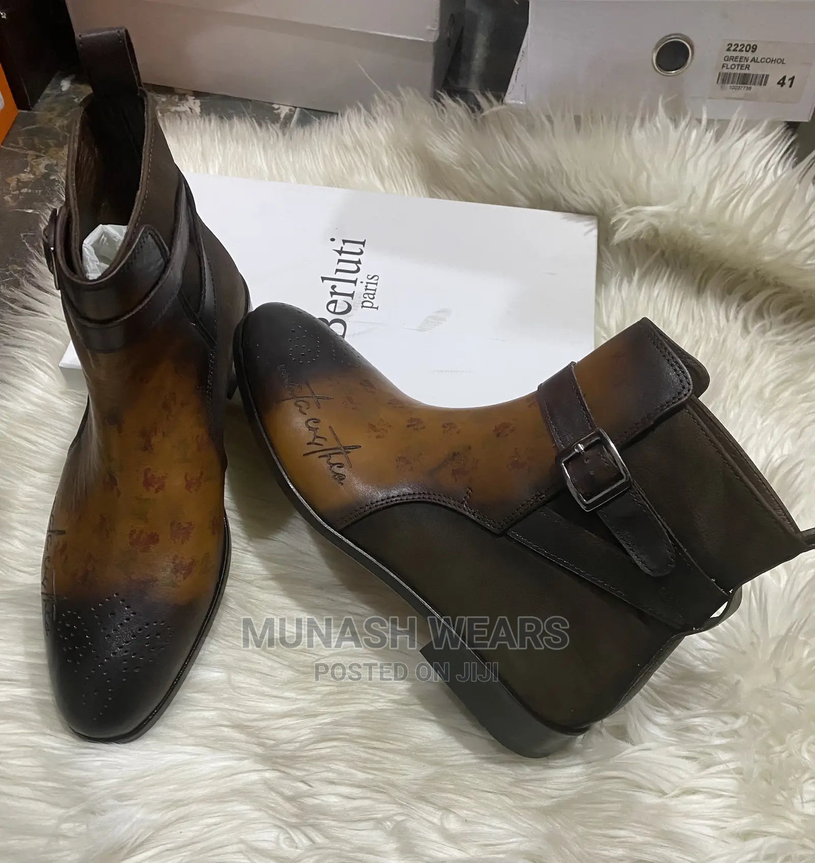 Italian Berluti Luxury Boot