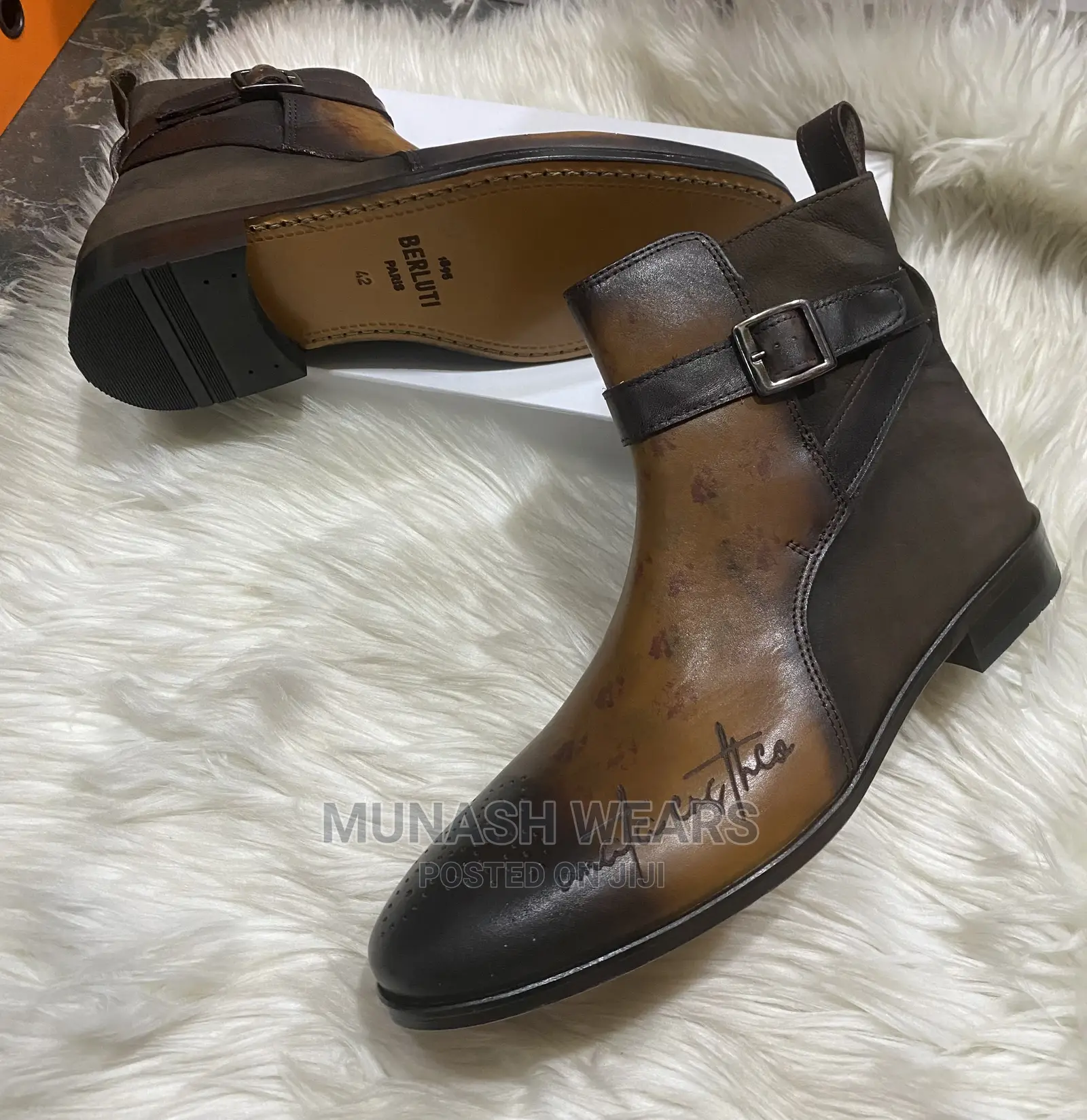 Italian Berluti Luxury Boot