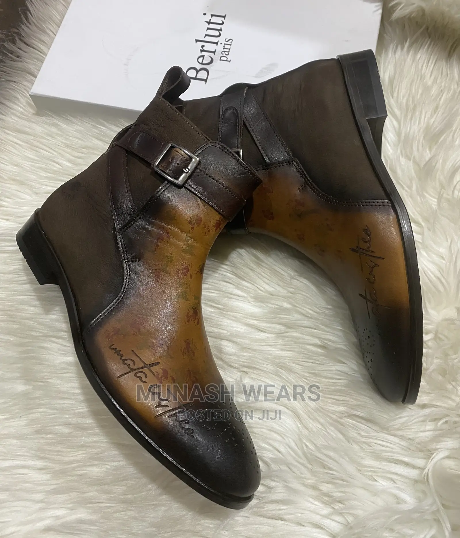 Italian Berluti Luxury Boot