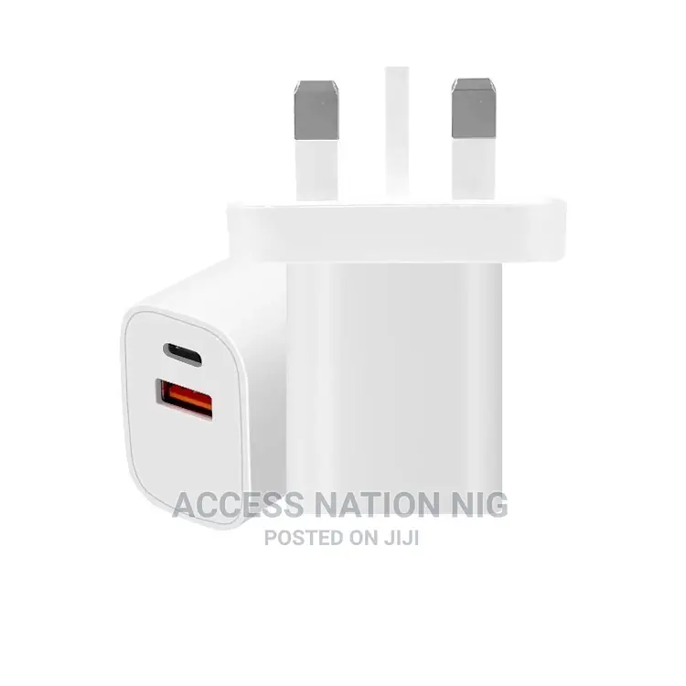 PD Fast Charger With Usb and Type C Output 25w SHPLUS