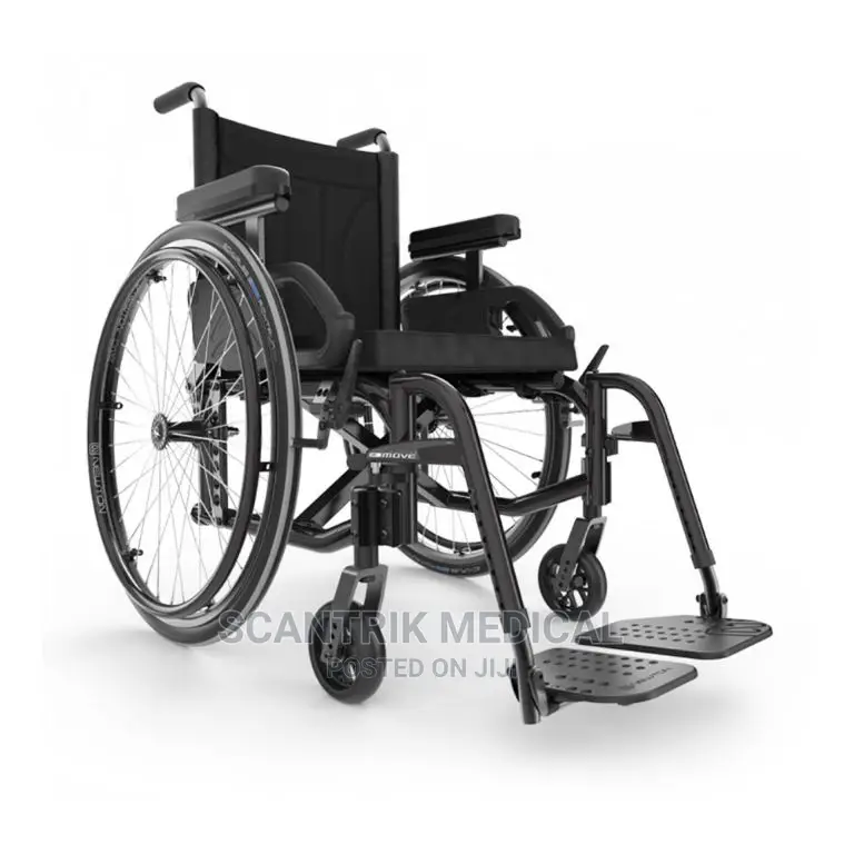 Quality Foldable Light Weight Manual Steel Wheelchair
