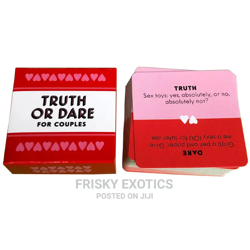 Truth or Dare Adult Card Games for Couples