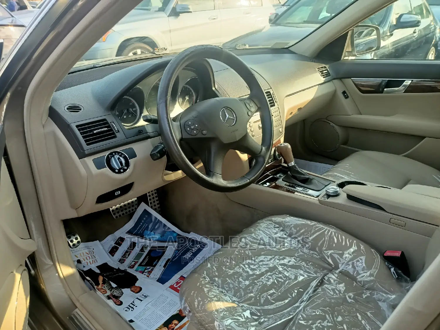 Mercedes-Benz C300 2008 Gold