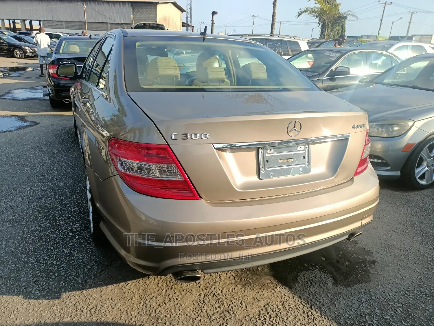 Mercedes-Benz C300 2008 Gold