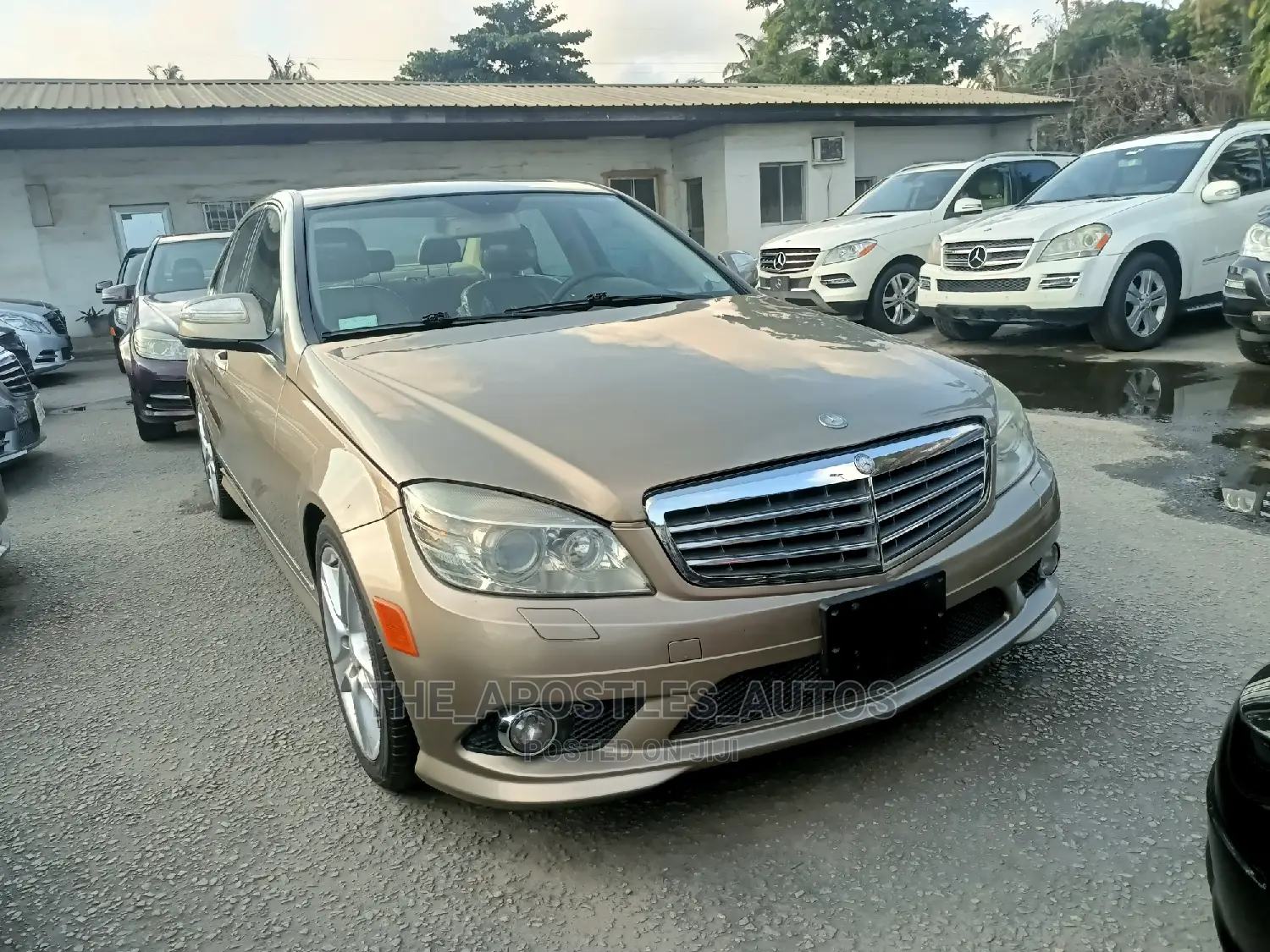 Mercedes-Benz C300 2008 Gold