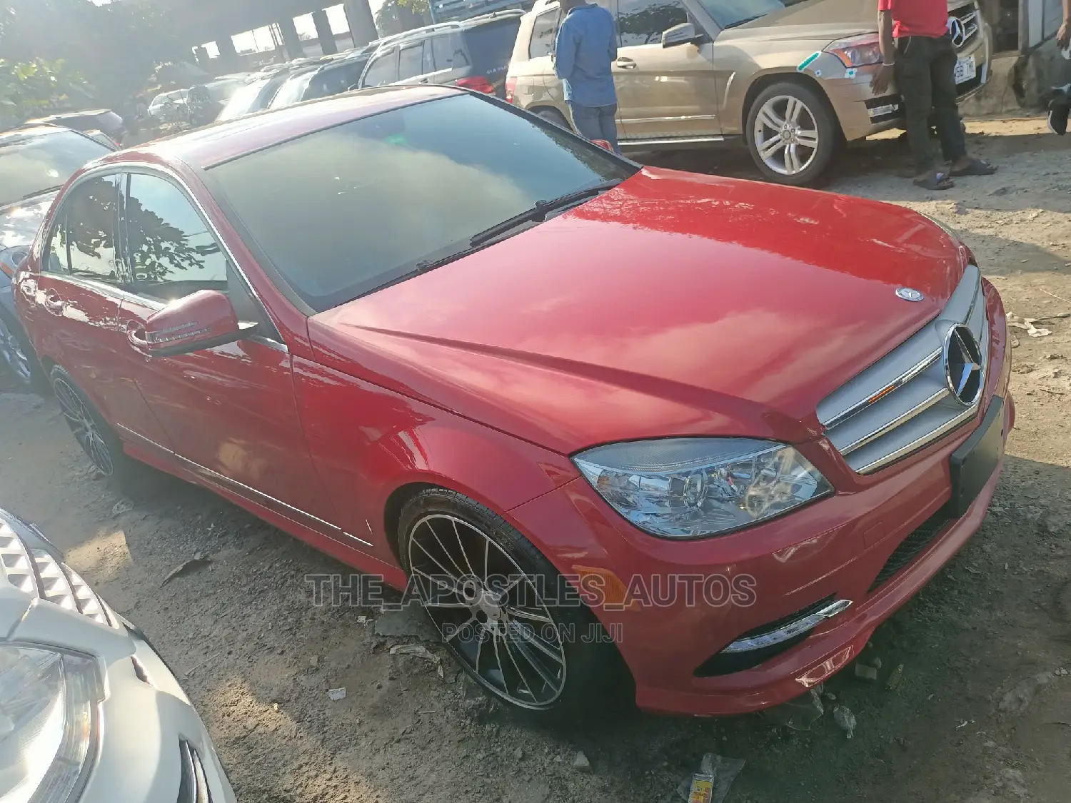 Mercedes-Benz C300 2009 Red