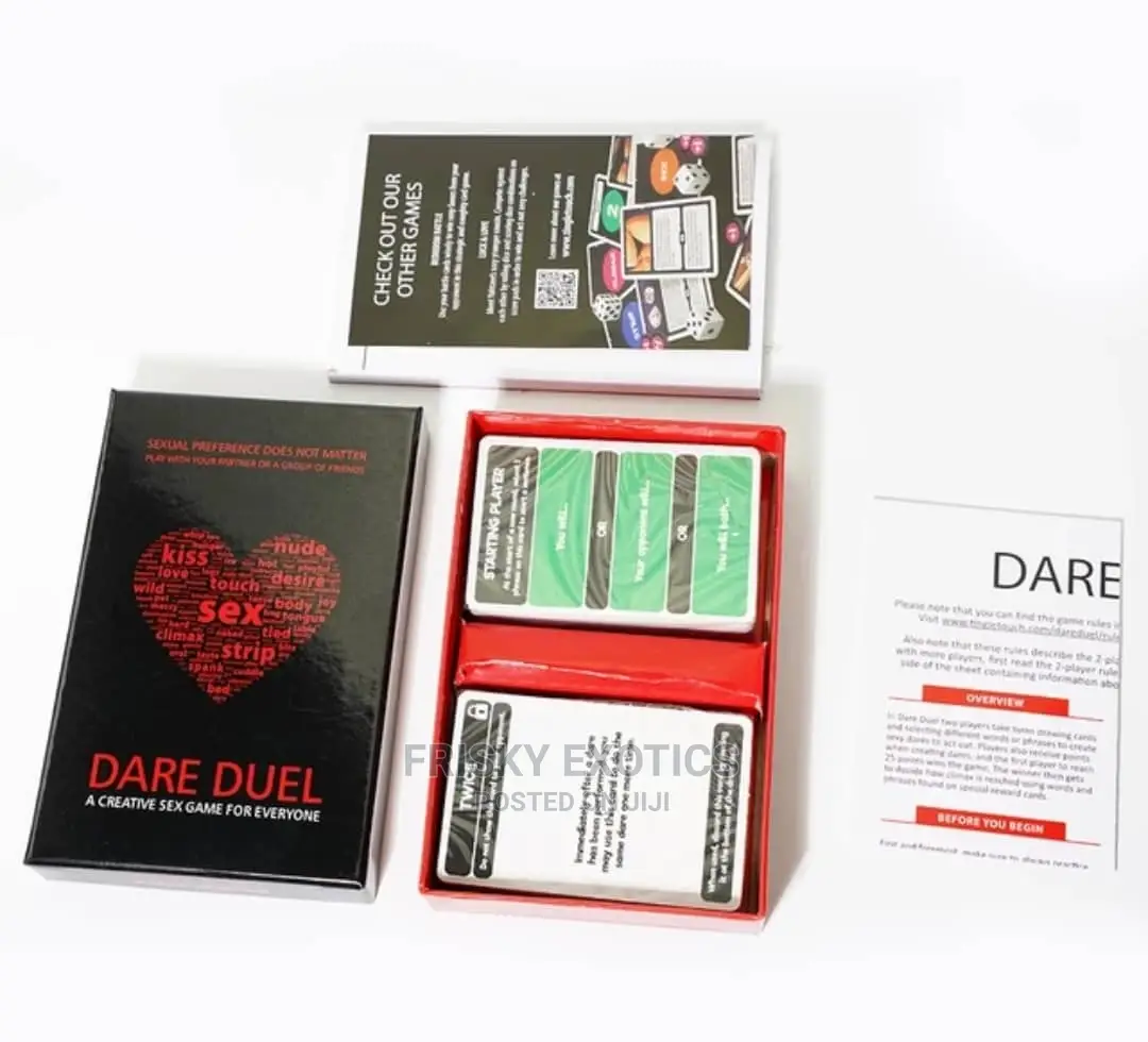 Dare Dual Adult Card Games
