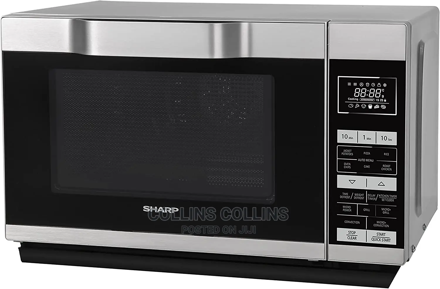 SHARP R861SLM, 900 W, Combination Flatbed Microwave