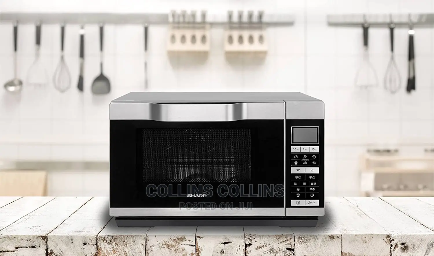 SHARP R861SLM, 900 W, Combination Flatbed Microwave