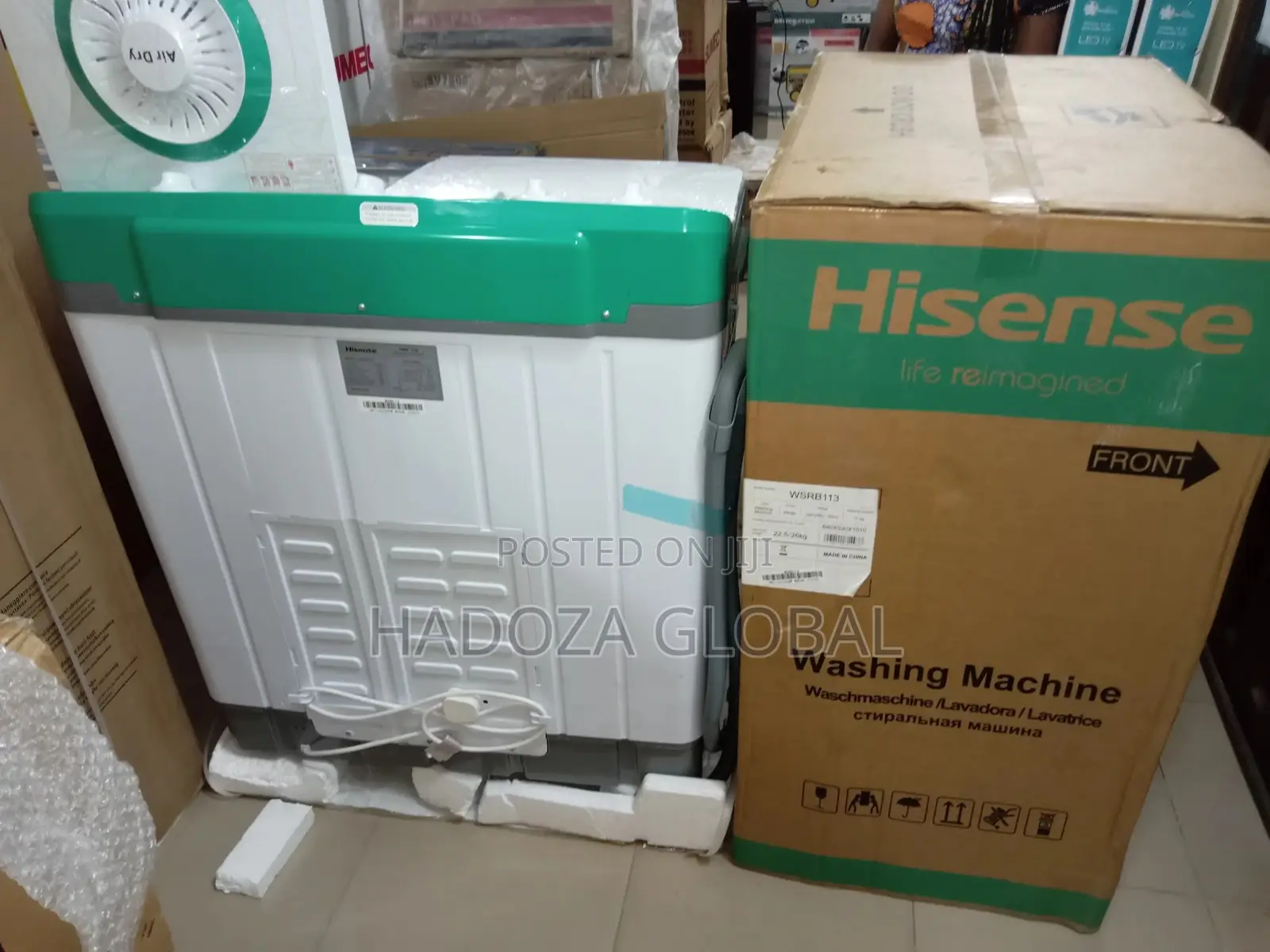 Hisense 11kg Washing Machine Top Load Manual Wash Spin