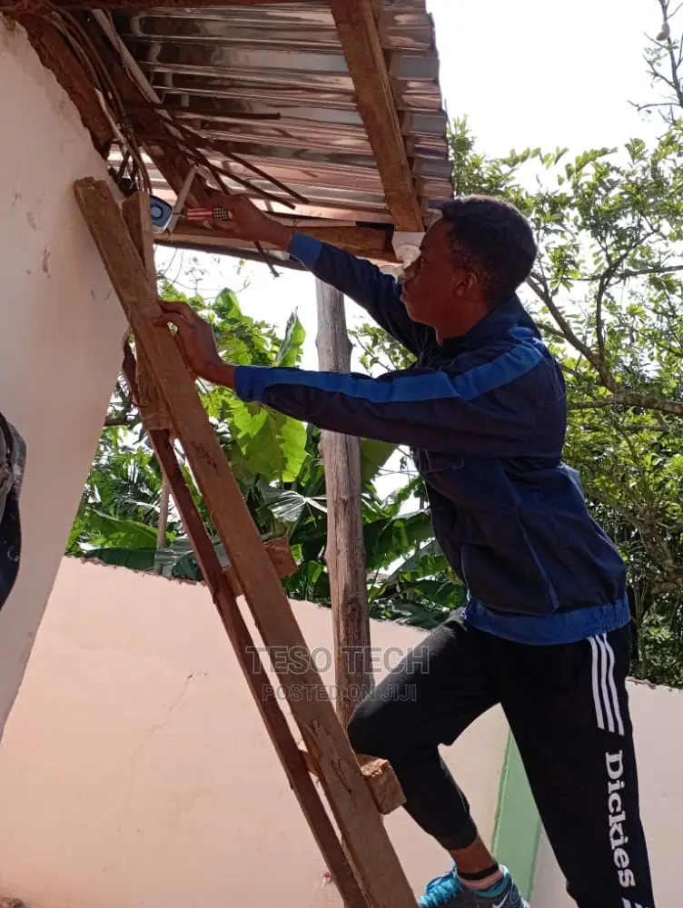 Installation of Security Camera in Teso Tech Limited