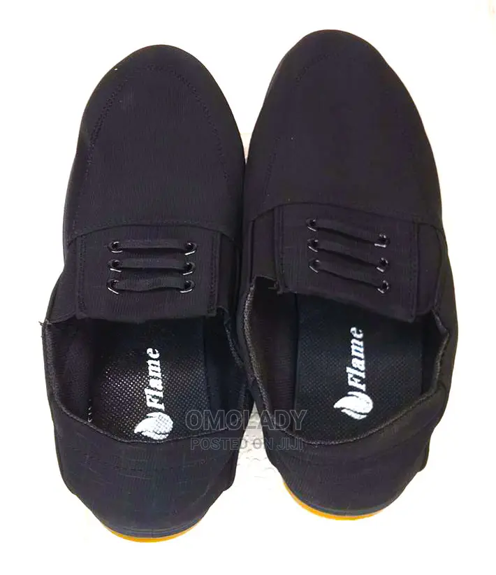 Casual Synthetic Men Loafer Shoe Black