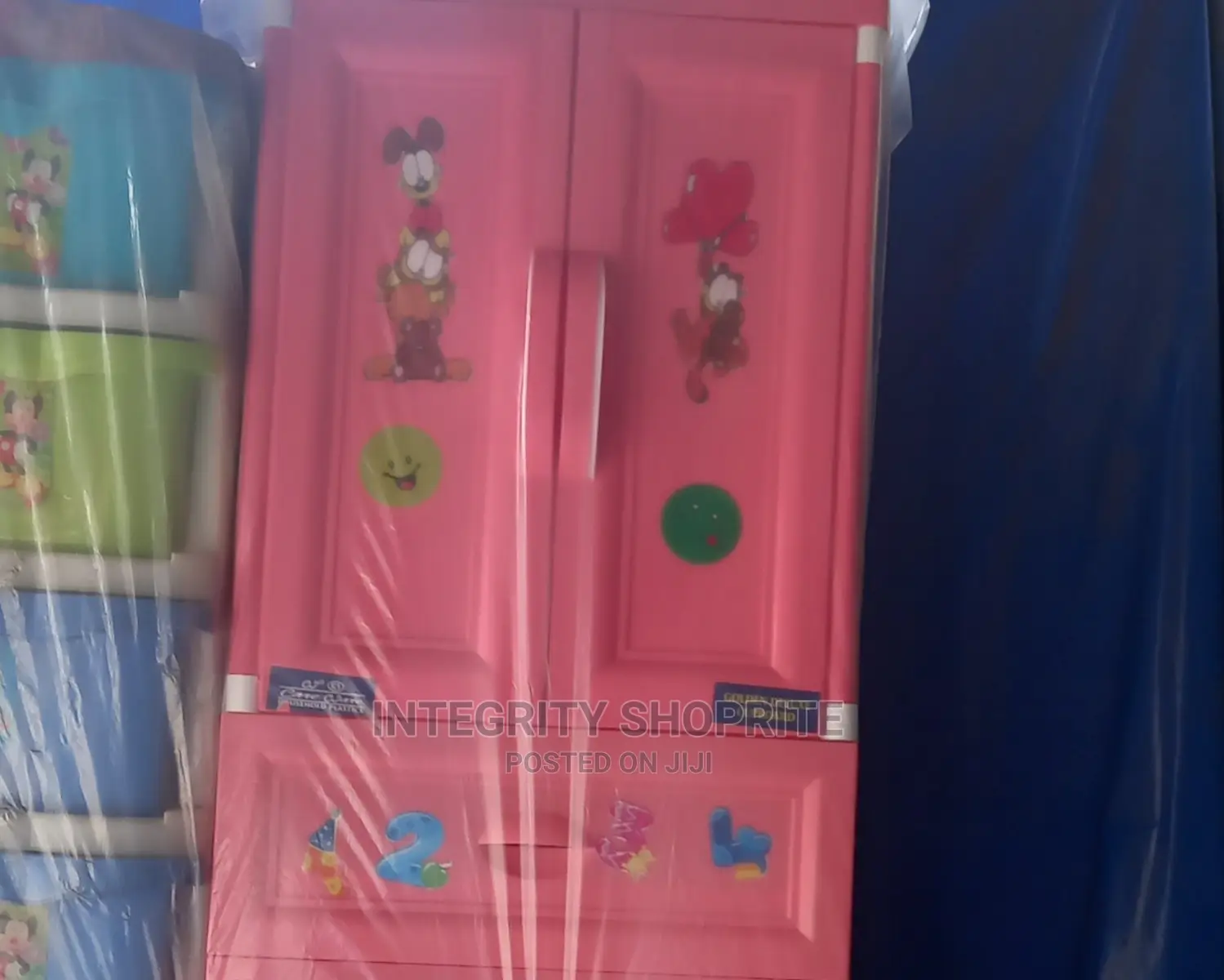 Children/Baby Thicken Plastic Storage Wardrobe