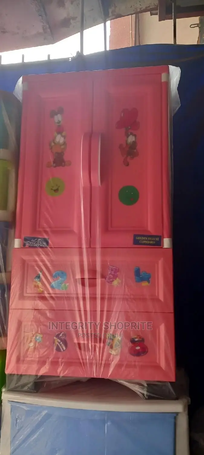 Children/Baby Thicken Plastic Storage Wardrobe