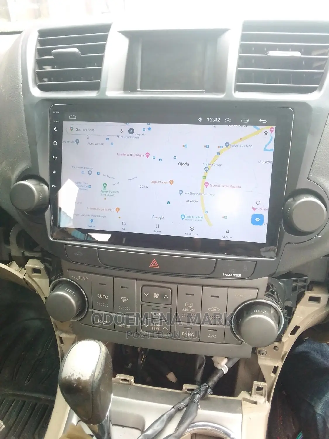 Toyota Highlander 08/010/ Android Navigation System Camera