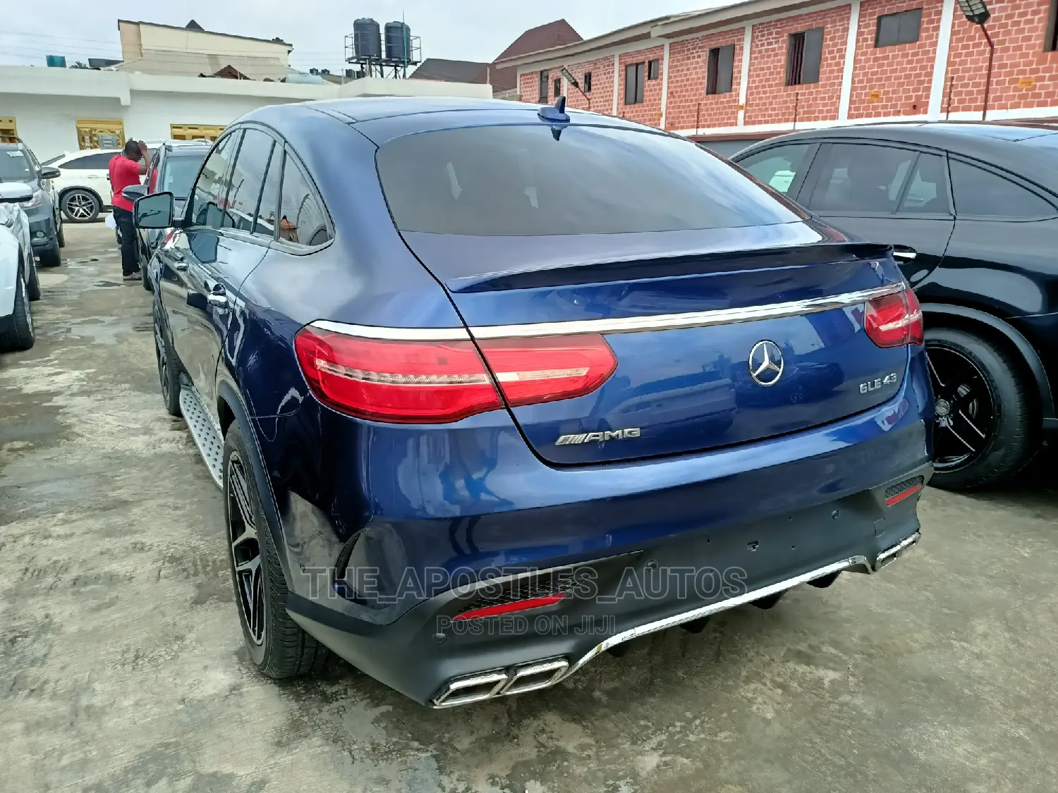 Mercedes-Benz GLE43 2017 Blue