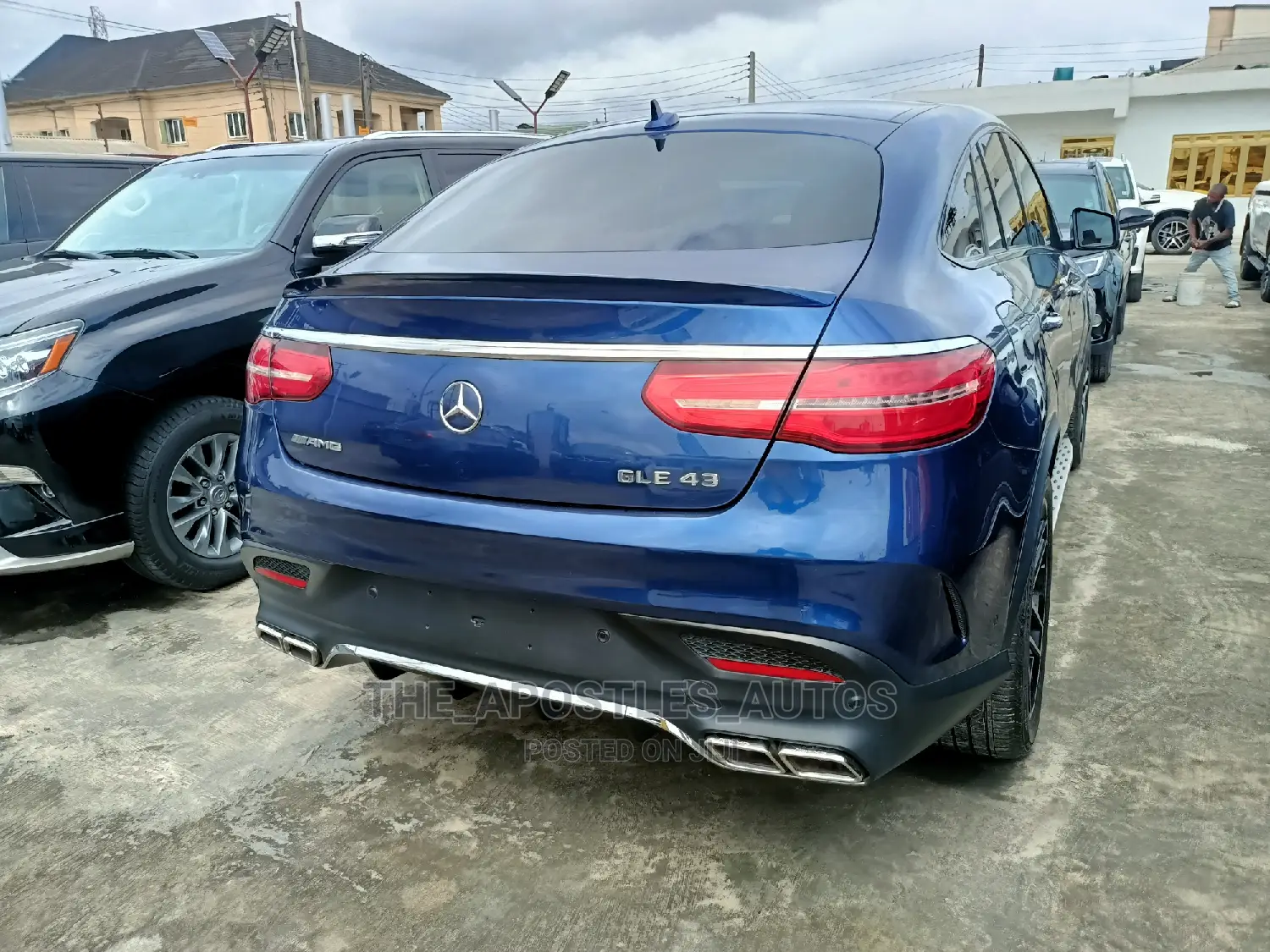 Mercedes-Benz GLE43 2017 Blue