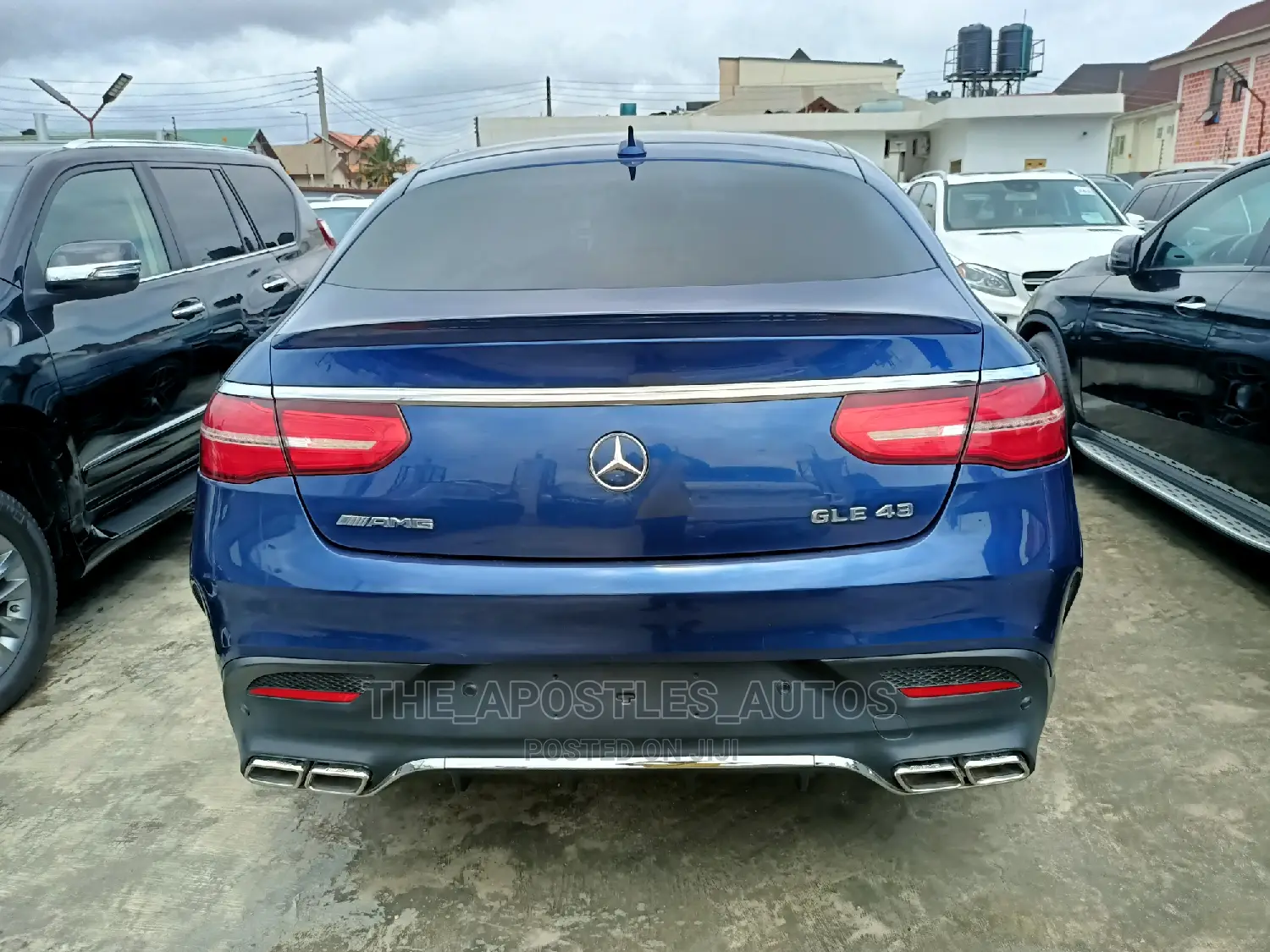 Mercedes-Benz GLE43 2017 Blue