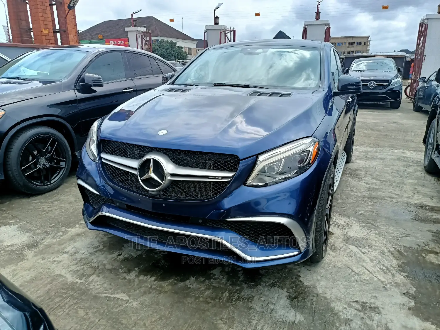 Mercedes-Benz GLE43 2017 Blue