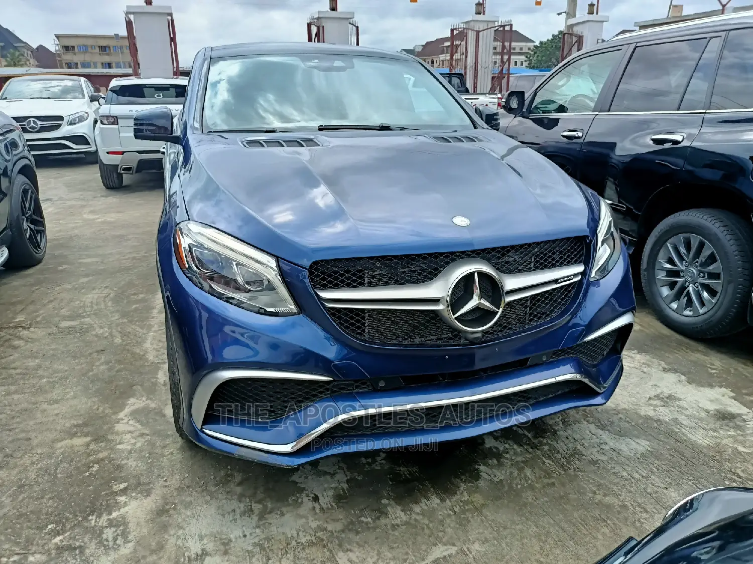 Mercedes-Benz GLE43 2017 Blue