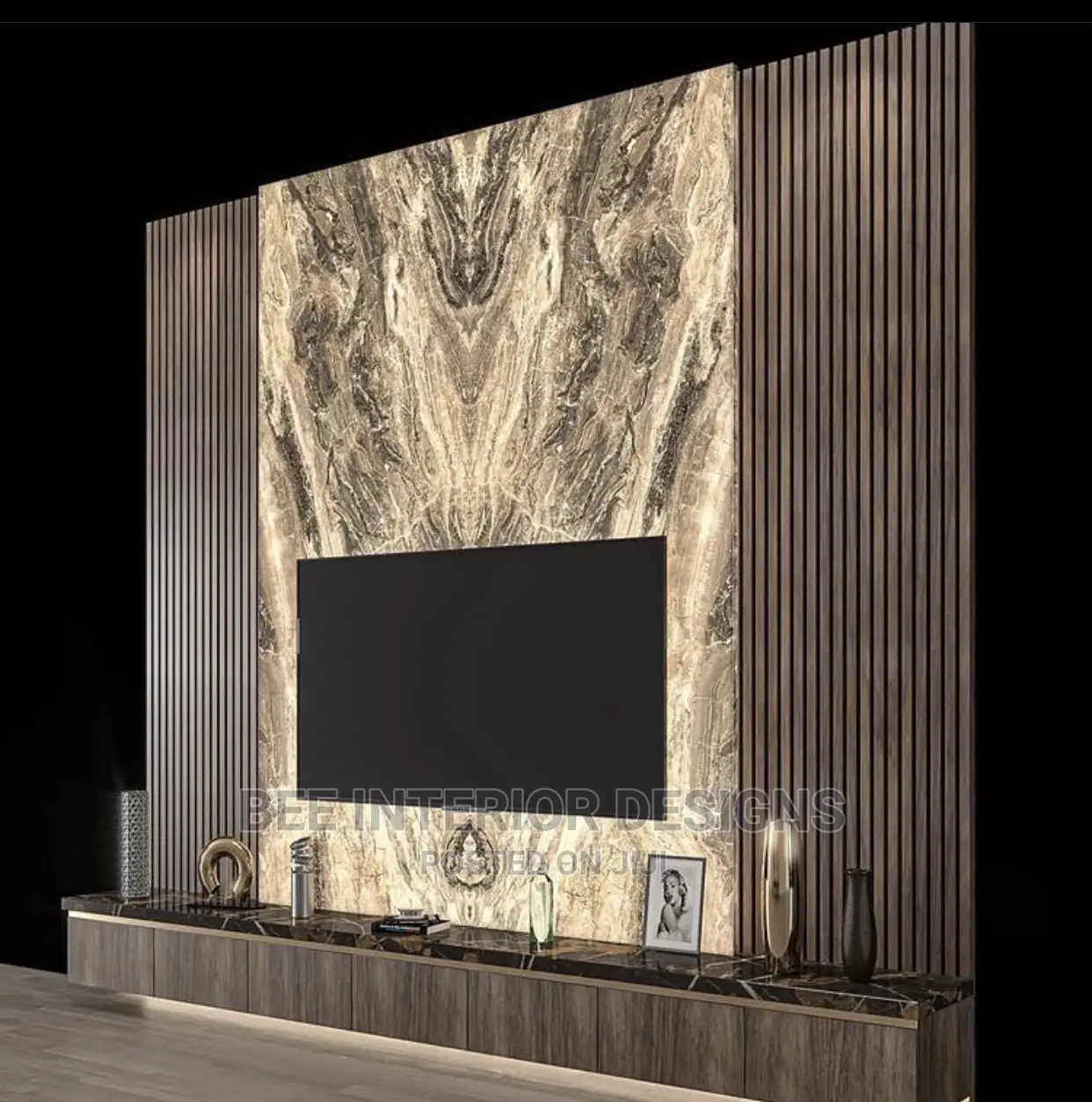 Modern Television Console