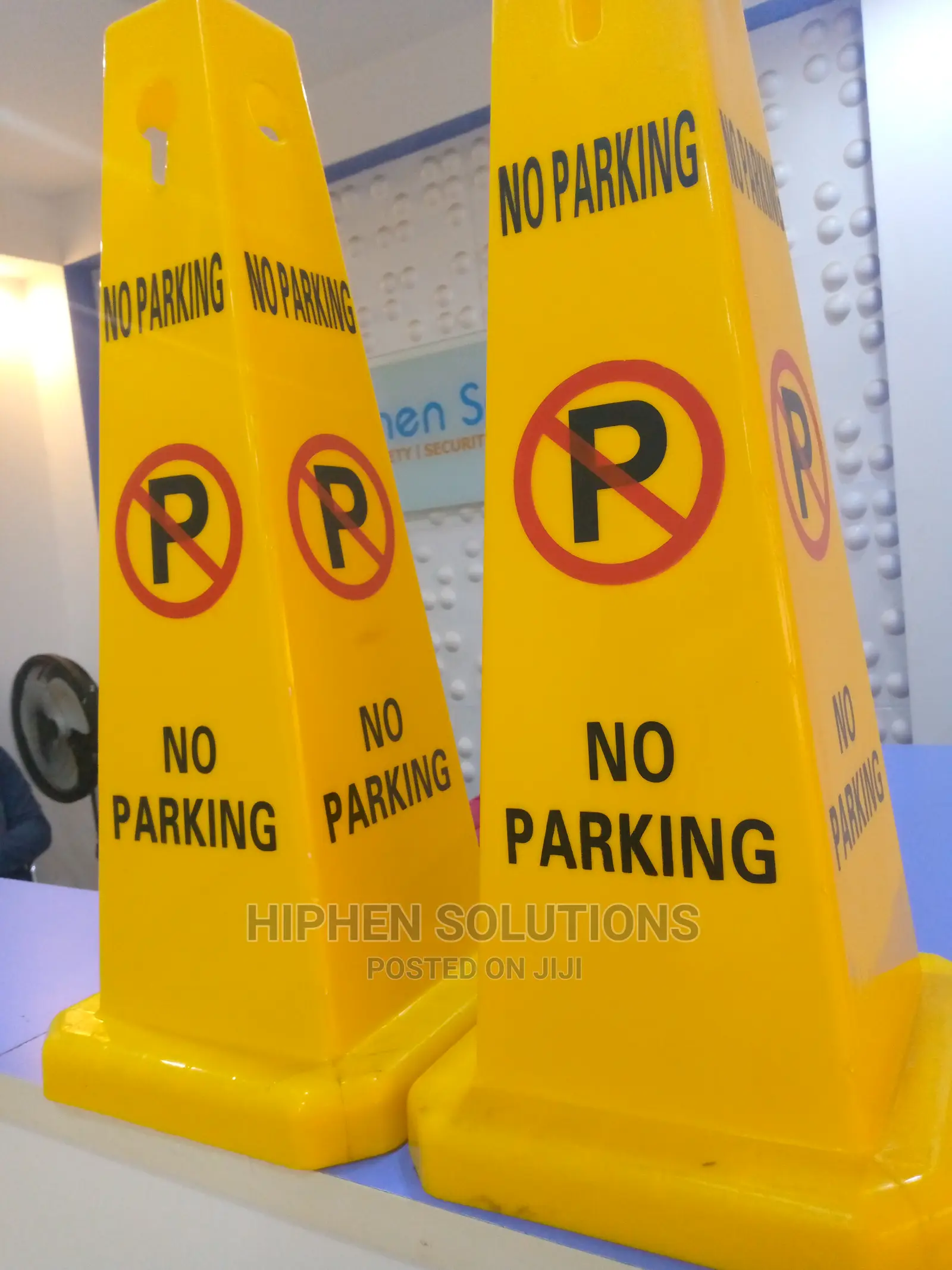 Warning No Parking Sign