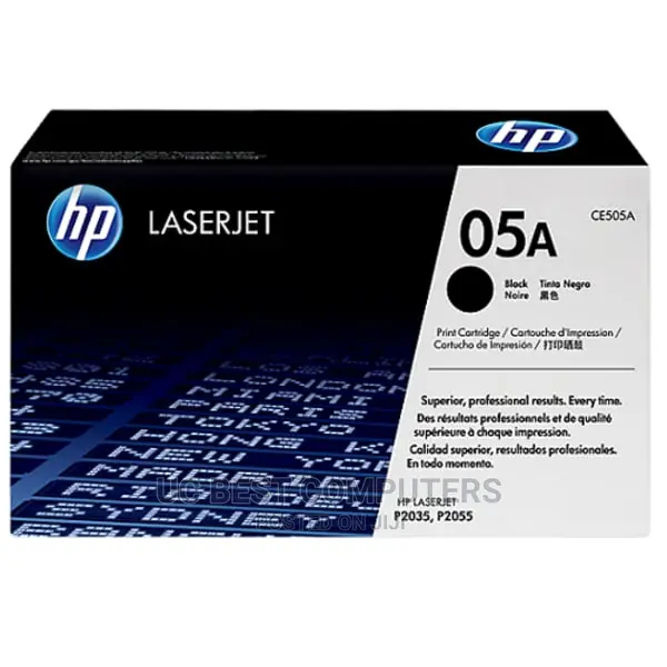 HP 05A Black Original Laserjet Cartridge - CE505A