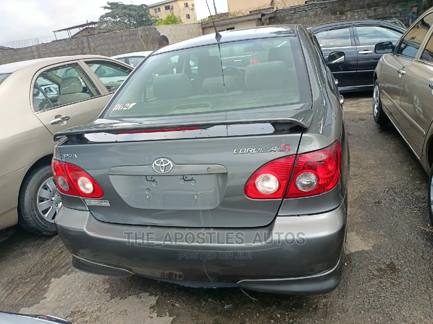 Toyota Corolla S 2007 Gray